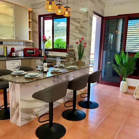 Villa Puerto Rico In Front Of The Shopping Center With Private Heated Saltwater Pool With Jacuzzi & Arcade Games & T Able Foot Ball *